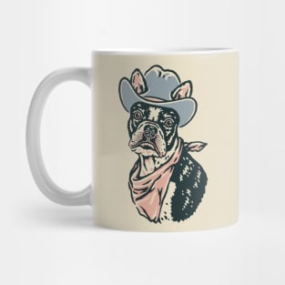 Boston Terrier Cowdog Mug
